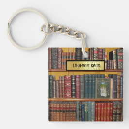 Boek Liefhebbers-, klassieke boeken op boek Hoesje Sleutelhanger