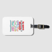 Boek Lover 10 manieren om lezer te worden Bagagelabel (Voorkant (horizontaal))