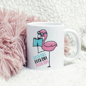 Boek Lover Flamingo Koffiemok