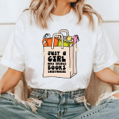 Boek Lover Graphic T-shirt, Boekenwurm T-shirt