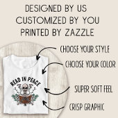 Boek Lover Halloween Shirt Lees in alle rust