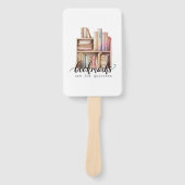 Boek Lover Hand Fan Handwaaier (Voorkant)
