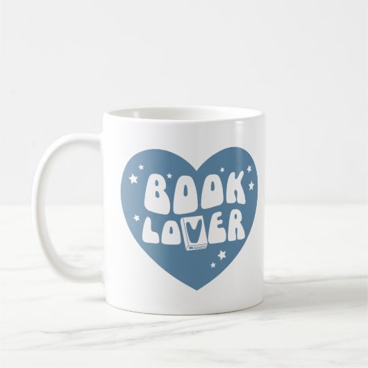 Boek Lover Heart Koffiemok (Links)