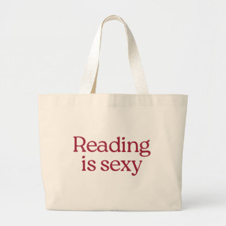 Boek Lover Jumbo Canvas tas | Lezen is sexy