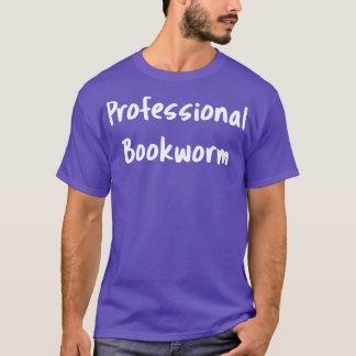 Boek Lover Professionele Boekenworm I T-shirt