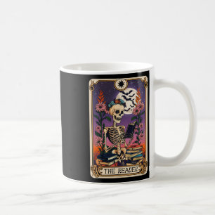 Boek Lover Tarot Kaart De lezer Mystic Funny Skel Koffiemok