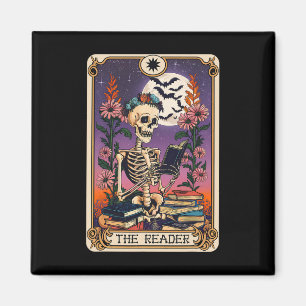Boek Lover Tarot Kaart De lezer Mystic Funny Skel Magneet