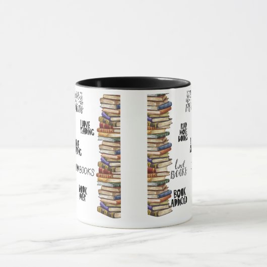 Boek Lover's Coffee Mok (Midden)