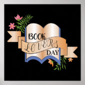 Boek Lovers Day Sign Poster (Voorkant)