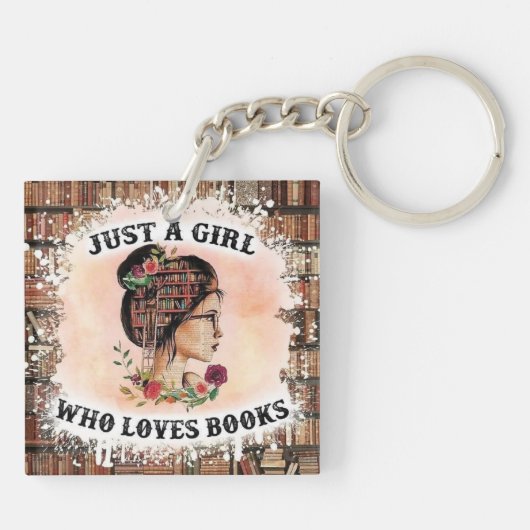 Boek Lover's Delight Sleutelhanger (Achterkant)