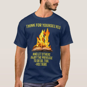 Boek Lover's die ik heb gelezen Verboden Boeken vo T-shirt