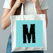 Boek Lover's Eat Sleep Lees Monogram herhalen Tote Bag