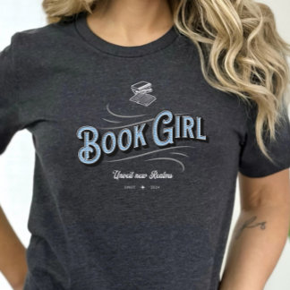 Boek meisje citaat voor lezers t-shirt