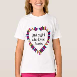 Boek Meisje Kids T-Shirt