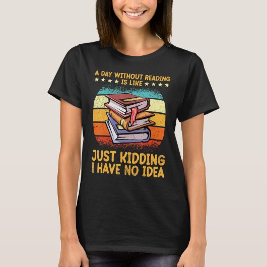 Boek met boekenboekje Nerd Librarian zonder Readi T-shirt (Voorkant)