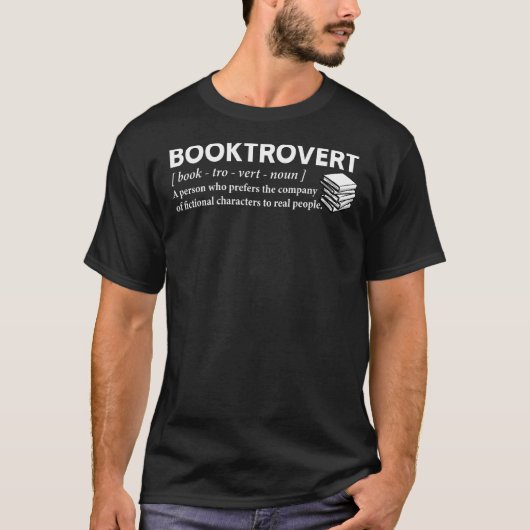 Boek met boekjesmoedboek t-shirt (Voorkant)