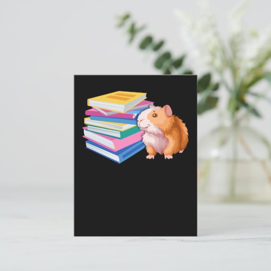 Boek met de ringloop briefkaart (Staand voorkant)