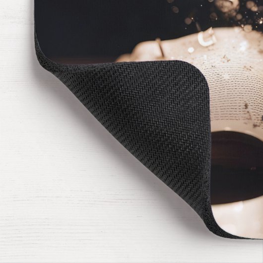 Boek met Flying Letters en Sparkles Muismat (Hoek)