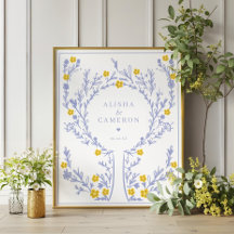 Boek met gevlekte Violet Fingerprint Tree Weddensc