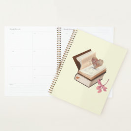 Boek met kaartliefhebber & bloem planner
