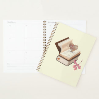 Boek met kaartliefhebber & bloem planner