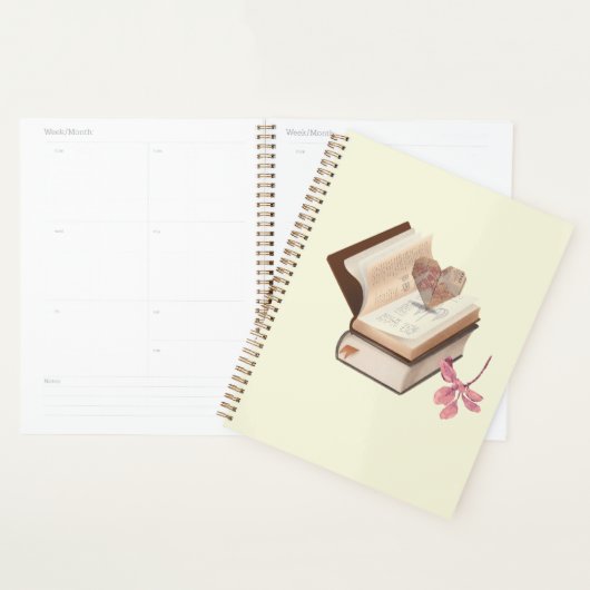 Boek met kaartliefhebber & bloem planner (Display)