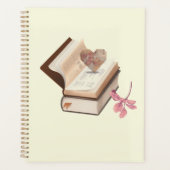 Boek met kaartliefhebber & bloem planner (Voorkant)