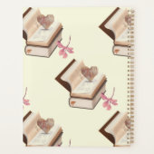 Boek met kaartliefhebber & bloem planner (Achterkant)