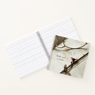 Boek met kleine bloemen