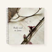 Boek met kleine bloemen (Voorkant)