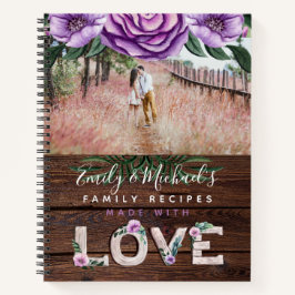 Boek met landelijke recepten Erfstuk Huwelijksfoto