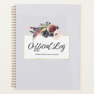 Boek met Ogenrol Planner