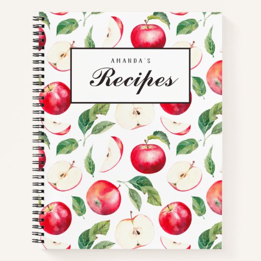 Boek met rode appels (Voorkant)