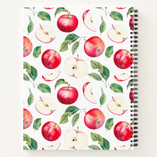 Boek met rode appels (Achterkant)