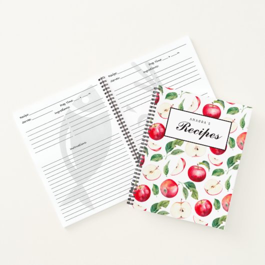 Boek met rode appels (Binnen)