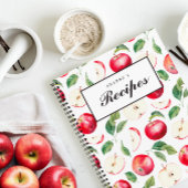 Boek met rode appels