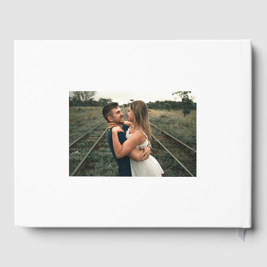 Boek met veelvoudig collage bruiloft (Achterkant)