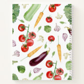 Boek met verse en gezonde recepten (Achterkant)