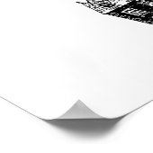 Boek met vingerafdrukken voor gasten op een rustig poster (Hoek)