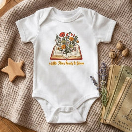Boek Met Wilde Bloemen (Zomer Nieuwgeboren Cadeau) Romper