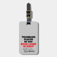 Boek minnaar trombone speler