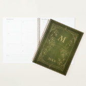  Boek  Monogram Geguld Goud Planner (Display)