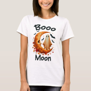 Boek Moon Halloween T-shirt