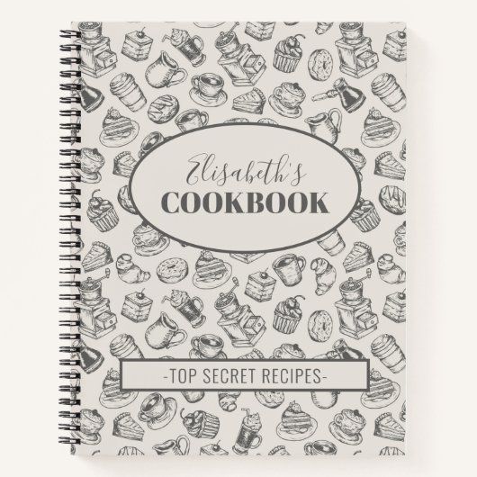  boek naam aangepast recipesjournaal (Voorkant)