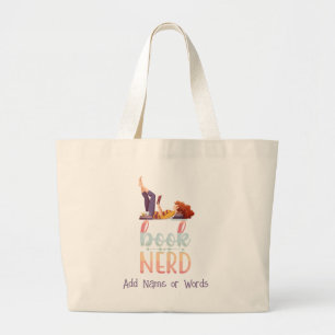 Boek Nerd - Boek Overboekingen Grote Tote Bag