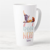 Boek Nerd - Boekenliefhebbers | Lezen Latte Mok (Rechterhoek)