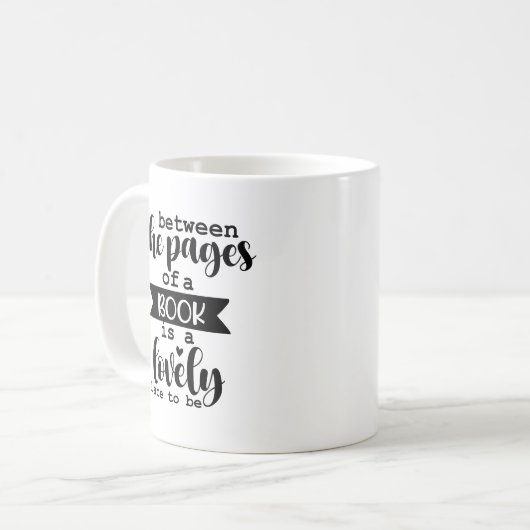 Boek Nerd-Book Lovers Coffee Mok (Voorkant links)