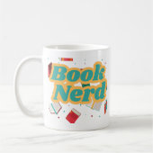 Boek Nerd Coffee Mok (Links)