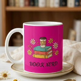 Boek Nerd Esthetisch Stijlvol Elegant Cadeau Minim Koffiemok