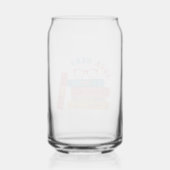 Boek Nerd Meisje Retro Design Blikvorm Glas (Achterkant)